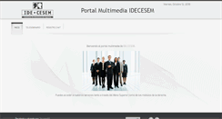 Desktop Screenshot of idecesem.stream-es.com